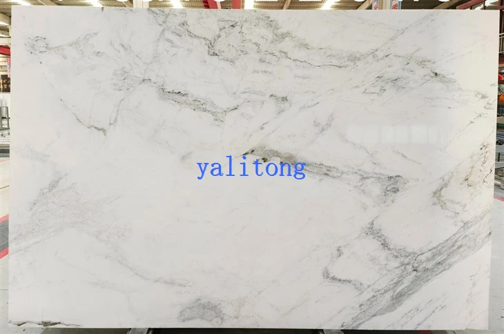 White Marble Slab For Kitchen