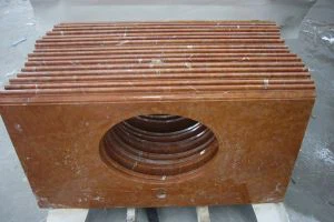 Испански Rojo Аликанте мраморна баня суета върхове