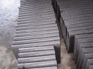 Китай черна перла G684 фламбирани гранит плочки за басейн справяне