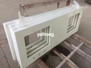 Бяло нано кристализирани стъкло суета върхове